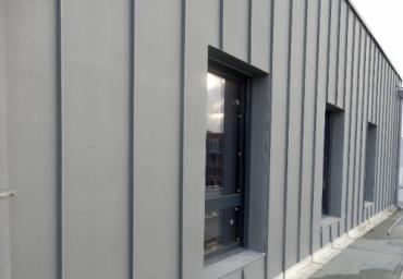 bardage zinc